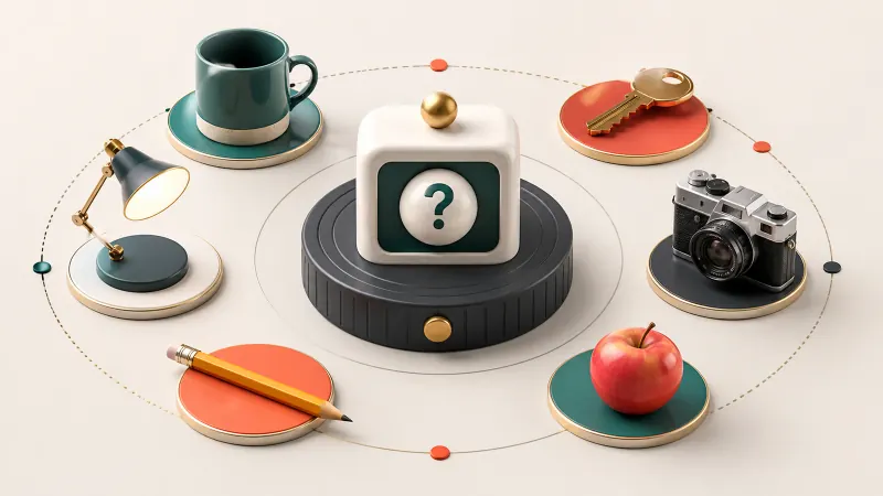 Illustration for What Is a Random Object Generator? A Simple Guide