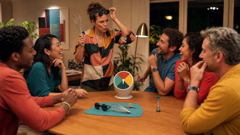 Illustration for 7 Party Games You Can Play With Random Objects